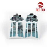 Set 3D přístrojových panelů Red Fox Studio Quick Set pro Su-27UB Flanker-C v měřítku 1/32 — obrázek 4