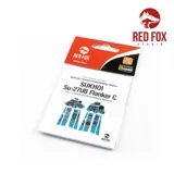 Set 3D přístrojových panelů Red Fox Studio Quick Set pro Su-27UB Flanker-C v měřítku 1/32