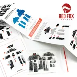 3D přístrojové panely Red Fox Studio Quick Set RFSQS-32059 pro F-4F Phantom II 1/32 — obrázek 3