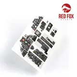 3D přístrojové panely Red Fox Studio Quick Set RFSQS-32059 pro F-4F Phantom II 1/32 — obrázek 5