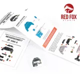 Red Fox Studio Quick Set RFSQS-32064 — 3D přístrojové panely Bf 109G-6 v měřítku 1/32 — obrázek 2