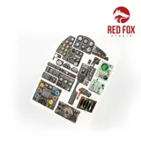 Set 3D přístrojových panelů Red Fox Studio Quick Set RFSQS-32070 pro Mosquito FB Mk.VI 1/32 — obrázek 5