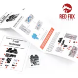 Set 3D přístrojových panelů Red Fox Studio Quick Set RFSQS-32076 pro P-40E Warhawk 1/32 — obrázek 2