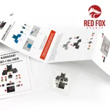 Red Fox Studio Quick Set RFSQS-32077 3D přístrojové panely 1/32 pro Kawasaki Ki-61-I Hien — obrázek 2