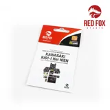 Red Fox Studio Quick Set RFSQS-32077 3D přístrojové panely 1/32 pro Kawasaki Ki-61-I Hien