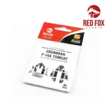 Red Fox Studio Quick Set RFSQS-32081 3D přístrojové panely pro F-14A Tomcat 1/32