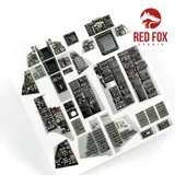 3D přístrojové panely Red Fox Studio Quick Set RFSQS-32082 pro F-14B Tomcat v měřítku 1/32 — obrázek 6