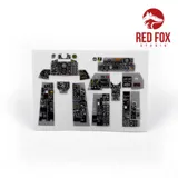 Red Fox Studio Quick Set RFSQS-32084 3D přístrojové panely 1/32 pro F-4E Phantom II — obrázek 4