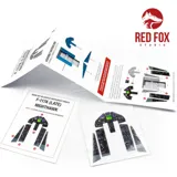 Sada 3D přístrojových panelů Red Fox Studio Quick Set RFSQS-32085 pro F-117A Nighthawk 1/32 — obrázek 4