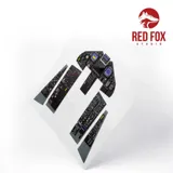 Sada 3D přístrojových panelů Red Fox Studio Quick Set RFSQS-32085 pro F-117A Nighthawk 1/32 — obrázek 6