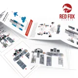 Sada 3D přístrojových panelů Red Fox Studio Quick Set RFSQS-32088 pro Tornado ECR 1/32 — obrázek 3
