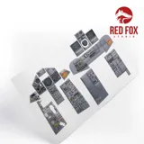 Red Fox Studio Quick Set 3D RFSQS-32089 přístrojové panely Tornado GR1/IDS 1/32 — obrázek 5