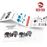 Red Fox Studio Quick Set 3D přístrojové panely Messerschmitt Bf 110 C/D v měřítku 1/32 — obrázek 3