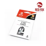 Red Fox Studio Quick Set 3D RFSQS-32091 barevné přístrojové panely F-15C Eagle 1/32