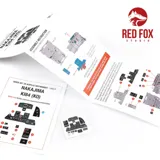 Red Fox Studio Quick Set RFSQS-32093 3D přístrojové panely Nakajima Ki-84 v měřítku 1/32 — obrázek 3