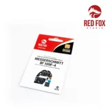 Set 3D přístrojových panelů Red Fox Studio RFSQS-32095 pro Bf 109F-4 v měřítku 1/32