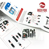 Red Fox Studio Quick Set RFSQS-32103 3D přístrojové panely A-6E TRAM Intruder v měřítku 1/32 — obrázek 3