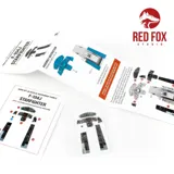 Set 3D přístrojových panelů Red Fox Studio RFSQS-32104 pro F-104J Starfighter v měřítku 1/32 — obrázek 2