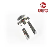 Set 3D přístrojových panelů Red Fox Studio RFSQS-32104 pro F-104J Starfighter v měřítku 1/32 — obrázek 3