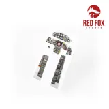 Set 3D přístrojových panelů Red Fox Studio RFSQS-32104 pro F-104J Starfighter v měřítku 1/32 — obrázek 4