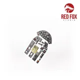 Set 3D přístrojových panelů Red Fox Studio RFSQS-32105 pro F4U-1D Corsair 1/32 — obrázek 4