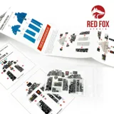 Sada 3D přístrojových panelů Red Fox Studio RFSQS-32106 pro F-4E Phantom II v měřítku 1/32 — obrázek 3