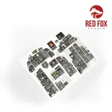 Sada 3D přístrojových panelů Red Fox Studio RFSQS-32106 pro F-4E Phantom II v měřítku 1/32 — obrázek 5