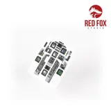 Sada 3D přístrojových panelů Red Fox Studio Quick Set 1/32 pro F/A-18A Hornet — obrázek 4