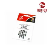 Sada 3D přístrojových panelů Red Fox Studio Quick Set 1/32 pro F/A-18A Hornet