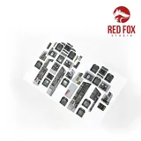3D přístrojové panely Red Fox Studio Quick Set RFSQS-32109 pro F/A-18B Hornet v měřítku 1/32 — obrázek 4