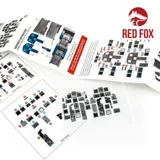 Sada 3D přístrojových panelů Red Fox Studio Quick Set 3D RFSQS-32111 pro F/A-18D Hornet 1/32 — obrázek 3