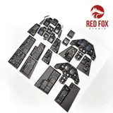 Red Fox Studio Quick Set 3D přístrojové panely 1/32 pro F-16I Sufa, kód RFSQS-32112 — obrázek 6