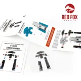 Red Fox Studio Quick Set 3D RFSQS-32115 3D přístrojové panely pro F-104G Starfighter 1/32 — obrázek 3