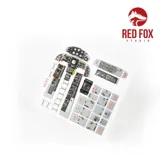 Red Fox Studio Quick Set 3D RFSQS-32117 3D přístrojové panely kokpitu F-104A Starfighter 1/32 — obrázek 5