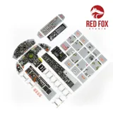 Red Fox Studio Quick Set 3D RFSQS-32117 3D přístrojové panely kokpitu F-104A Starfighter 1/32 — obrázek 6