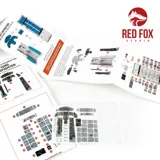 Red Fox Studio Quick Set RFSQS-32118 3D přístrojové panely pro F-104G Starfighter 1/32 — obrázek 3