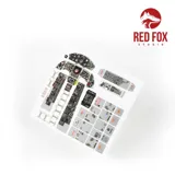 Red Fox Studio Quick Set RFSQS-32118 3D přístrojové panely pro F-104G Starfighter 1/32 — obrázek 4