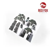 3D přístrojové panely Red Fox Studio Quick Set RFSQS-32121 pro F-16D Block 40 Viper v měřítku 1/32 — obrázek 4