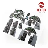 3D přístrojové panely Red Fox Studio Quick Set RFSQS-32121 pro F-16D Block 40 Viper v měřítku 1/32 — obrázek 6
