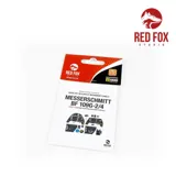 Red Fox Studio Quick Set 3D RFSQS-32129 přístrojové panely pro Bf 109G-2/G-4 v měřítku 1/32