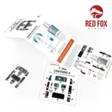 Sada 3D přístrojových panelů Red Fox Studio Quick Set RFSQS-32133 pro F-35A Lightning II 1/32 — obrázek 3