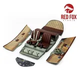 Red Fox Studio Quick Set 3D RFSQS-32142 3D panely interiéru Bf 108 Taifun v měřítku 1/32 — obrázek 8