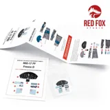 Red Fox Studio Quick Set RFSQS-48011 3D přístrojové panely MiG-17PF Fresco D 1/48 — obrázek 2