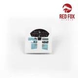 Red Fox Studio Quick Set RFSQS-48011 3D přístrojové panely MiG-17PF Fresco D 1/48 — obrázek 3