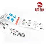 Red Fox Studio RFSQS-48021 Quick Set 3D přístrojové panely pro F-4B/N Phantom II v měřítku 1/48 — obrázek 3