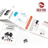 3D panely kokpitu Red Fox Studio RFSQS-48022 pro P-47D-25 Thunderbolt v měřítku 1/48 — obrázek 3