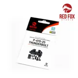 3D panely kokpitu Red Fox Studio RFSQS-48022 pro P-47D-25 Thunderbolt v měřítku 1/48