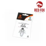 Sada 3D panelů přístrojové desky Red Fox Studio Quick Set RFSQS-48025 pro Saab JA-37 Viggen 1/48