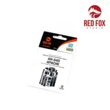 Red Fox Studio Quick Set 3D přístrojové panely 1/48 pro AH-64D Apache Longbow, stavebnice Hasegawa