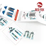 Red Fox Studio Quick Set RFSQS-48036 3D přístrojové panely pro Su-27UB Flanker-C v měřítku 1/48 — obrázek 3